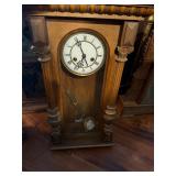 Lot of 4 Antique etc Ogee & other Shelf Clocks & 1 Clock Case