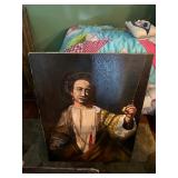 Large Estate Lot of Vintage Artwork - Paintings Signed Prints etc