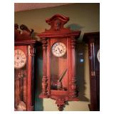 3 Working Antique German etc Wall Clocks