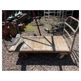 Good Heavy Duty Vintage Industrial Warehouse Cart