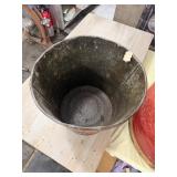 BONDEX Galvanized Metal Advertising Paint Bucket