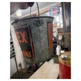 BONDEX Galvanized Metal Advertising Paint Bucket