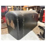 Original 1920's era Domed Black Metal Automobile Trunk