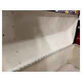 Original 1920's era Domed Black Metal Automobile Trunk