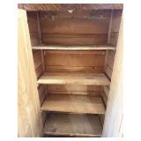 Very Nice Tiger Oak Cabinet w/Shelves