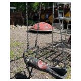 Fantastic Orig Vintage 1960's Gametime Ride-On Bomb Swing