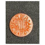 Plastic Assorted 5¢ Good-for-Trade Tokens for Crafting