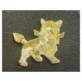 VTG Collectible Craft Cat Pin & Unique Gold-Tone Cat & Mouse Brooch Collection Inc Craft