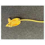 VTG Collectible Craft Cat Pin & Unique Gold-Tone Cat & Mouse Brooch Collection Inc Craft