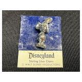 VTG Disneyland Sterling Silver Charm & Beaded Clip Earrings Mixed Lot