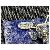 VTG Disneyland Sterling Silver Charm & Beaded Clip Earrings Mixed Lot