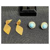 Costume Jewelry Earrings Mixed Lot Inc Trifari & NVC