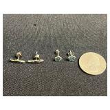 VTG Costume Jewelry - Sperry Chain Bracelet, Crystal Bracelets & Earrings
