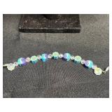 VTG Bracelet Lot - Trifari Bangle & Beaded Bracelet Set