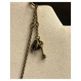 Jewelry Set - Fossil Necklace & 4 Pairs Earrings