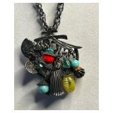Charm Necklace & Assorted Charms Mixed Lot