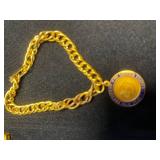 VTG Charm Bracelets - Mixed Gold Tone Lot of 4