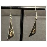 VTG Sterling Silver 925 Backs on 1 Pair w 4 Pairs of Earrings Mixed Lot