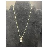 Necklace Jewelry Mixed Lot - Gold Tone Chains, Pendants & Bolo Tie