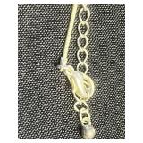 Necklace Jewelry Mixed Lot - Gold Tone Chains, Pendants & Bolo Tie
