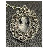 VTG Jewelry Mixed Lot of 3 - Pendant Necklace, Necklace & Bird Brooch