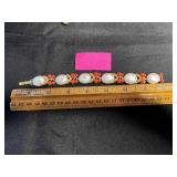 VTG Charm Bracelets - One Signed Trifari, Florida Shell & Pearl (Lot of 3)