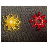 Floral Brooch Set - Joan Rivers Classics Collection w Interchangeable Designs