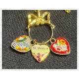 VTG Fashion Jewelry Necklace Lot Inc Sarah Coventry Gold-Tone Necklace w Lion Pendant