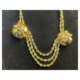 VTG Costume Jewelry Necklaces - Inc Trifari Faux Pearls (Lot of 2)
