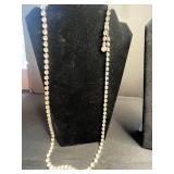 Kramer of NY Bracelet - Costume Jewelry - Necklace & Bracelet Lot of 4 - Rhinestone, Pearl & Floral Styles