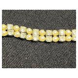 Kramer of NY Bracelet - Costume Jewelry - Necklace & Bracelet Lot of 4 - Rhinestone, Pearl & Floral Styles