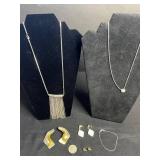 Costume Jewelry Assortment - Necklaces & Earrings