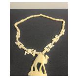 VTG Beaded Jewelry Mixed Lot of 4 - Two Necklaces, Bracelet & Earrings