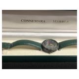 VTG Beaded Necklaces & Connemara Marble Watch - untested