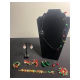 Christmas Holiday Jewelry Mixed Lot