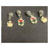 VTG Christmas Earrings & Pins Mixed Lot
