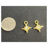 VTG Christmas Earrings & Pins Mixed Lot