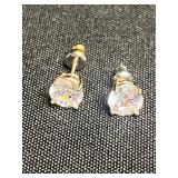 925 CZ Necklace & Earrings Set
