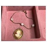 Fashion Watches & Costume Jewelry Mixed Lot - drawer not inc and watches untested