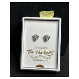 925 Earrings & VTG Jewelry Lot - Joan Rivers Bee Brooch, Coro Necklace & Bracelet