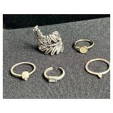 Jewelry Ring Necklace Bracelet Mixed Lot