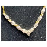Gold Tone Necklaces - Lot of 2