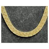 Gold Tone Necklaces - Lot of 2