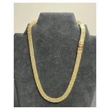 Gold Tone Necklaces - Lot of 2