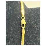 Gold Tone Necklaces - Lot of 2