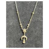 VTG Mixed Silver Tone Jewelry Lot of 6 - Necklaces, Bracelet & Rings