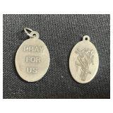 Rosary - Prayer Beads With Crucifix & Saint Medals