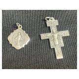 Rosary - Prayer Beads With Crucifix & Saint Medals