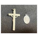 Rosary - Prayer Beads With Crucifix & Saint Medals