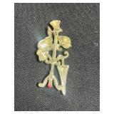 Vintage Brooch Pins - Figural Assorted Set of 8